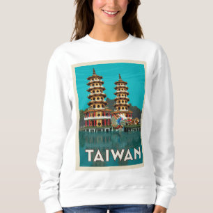 Taiwan   Dragon And Tiger Pagodas Sweatshirt