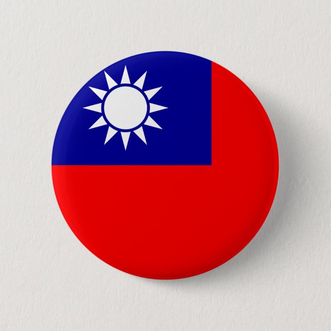 Taiwan Flag Button (Front)