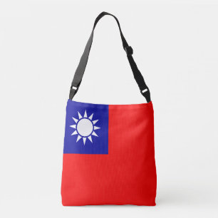 Taiwan Flag Crossbody Bag