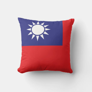 Taiwan Flag Cushion
