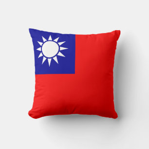 Taiwan Flag Cushion