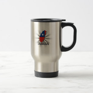 Taiwan Flag Map 2.0 Travel Mug