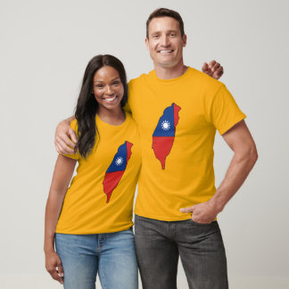 Taiwan flag map T-Shirt