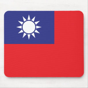 Taiwan Flag Mouse Mat