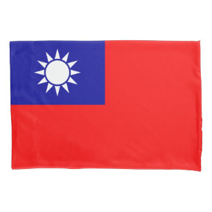 Taiwan Flag Pillowcase
