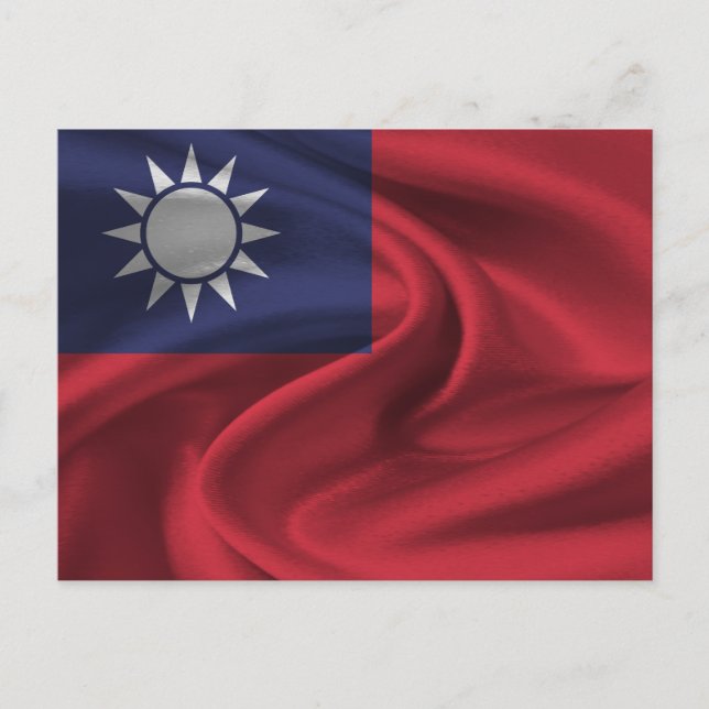 Taiwan Flag Postcard (Front)