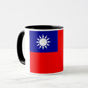 Taiwan Flag: Republic of China, Chinese Taipei Mug