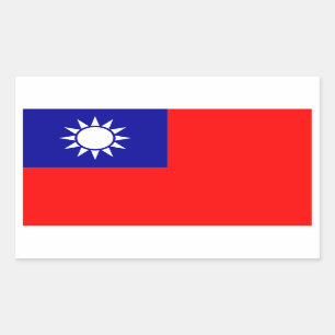 TAIWAN* Flag Sticker