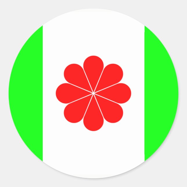 Taiwan Flag Sticker 3 (Front)