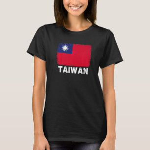 Taiwan Flag  Support Taiwanese People Women Men T-Shirt