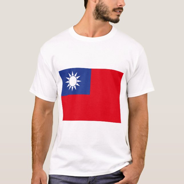 Taiwan Flag T-Shirt (Front)