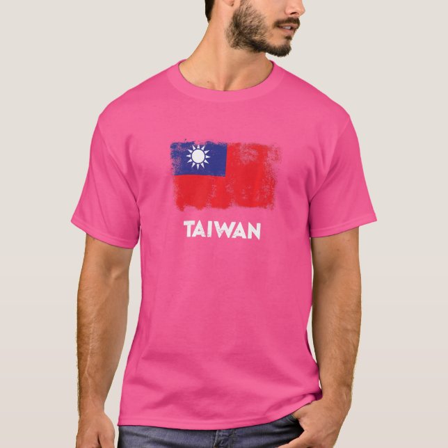 Taiwan Flag T-Shirt (Front)