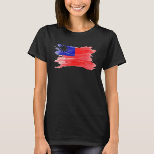 Taiwan Flag  Taiwanese flag Taiwan  for women T-Shirt