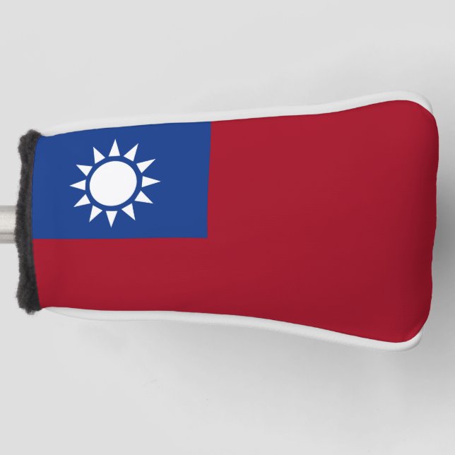 Taiwan flag Taiwanese Golf Head Cover (Front)