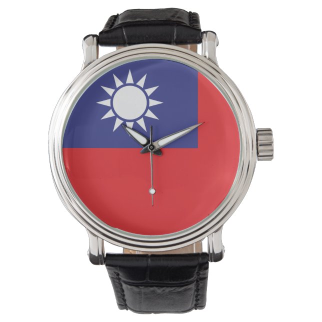 Taiwan Flag Watch (Front)