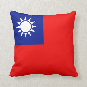 Taiwan Flag x Flag Pillow