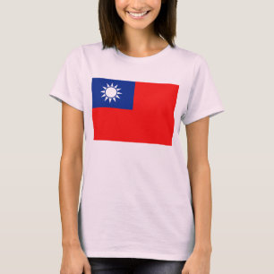Taiwan Flag x Map T-Shirt