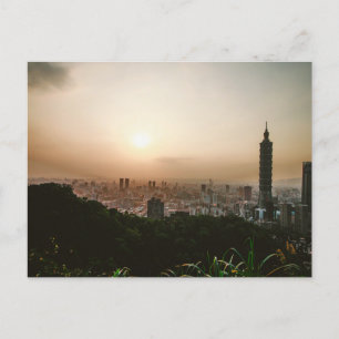 Taiwan landscape postcard