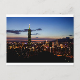 Taiwan landscape postcard