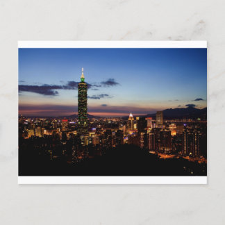 Taiwan landscape postcard