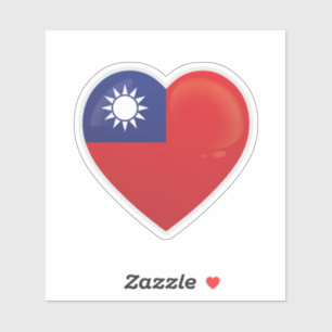 Taiwan Love Icon Sticker