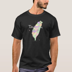 Taiwan Map T-Shirt