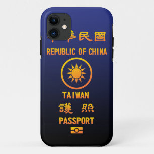Taiwan Passport iPhone 11 Case
