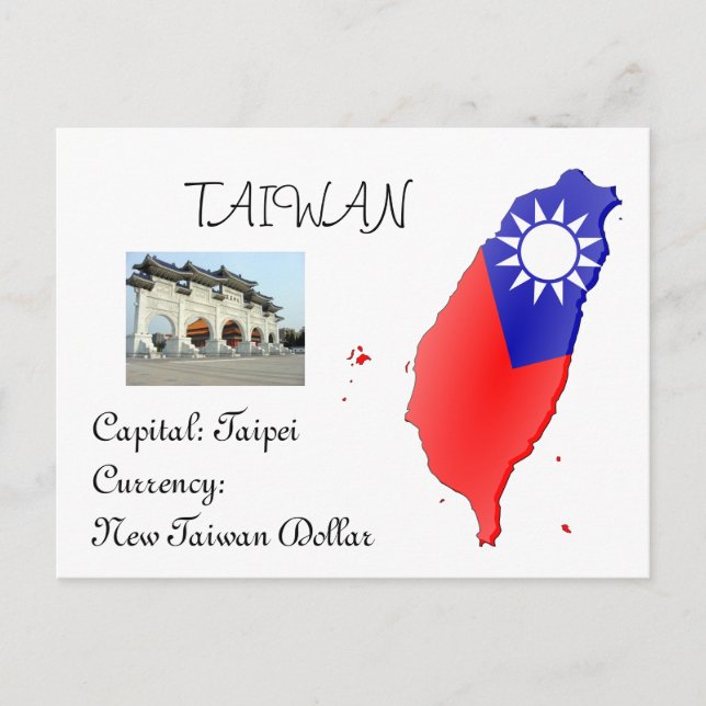 Taiwan Postcard (Front)