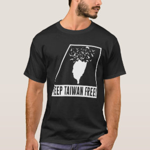 Taiwan Shirt, Keep Taiwan Free Flying Birds Tee, T-Shirt