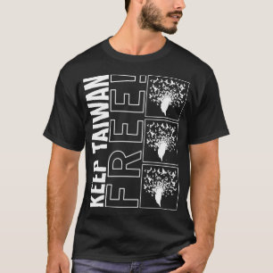 Taiwan Shirt, Keep Taiwan Free Flying Birds Tee, T-Shirt