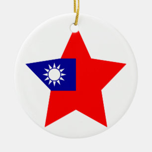 Taiwan Star Ceramic Tree Decoration