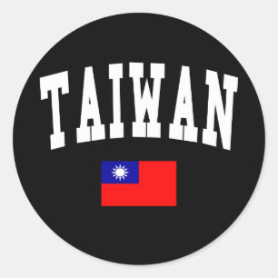 Taiwan Style Classic Round Sticker
