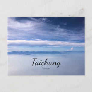 Taiwan Taichung Heavenly Mountains Souvenir Postcard