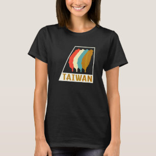 Taiwan Taipei Taiwan Map Chinese Taiwanese Country T-Shirt