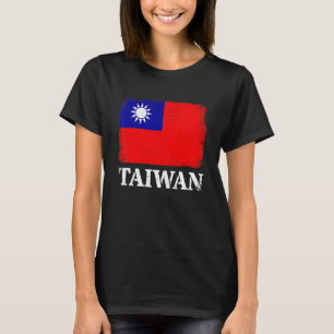 Taiwan Taiwanese Flag Patriotic Taiwanese Adults K T-Shirt