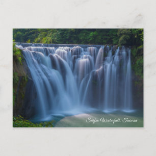 Taiwan Traveller Sightseeing Shifen Waterfall Postcard