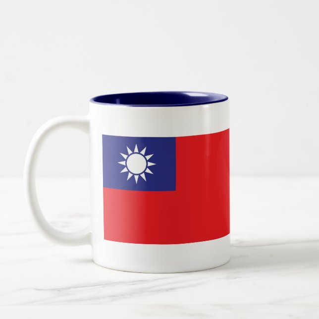 Taiwan Two-Tone Coffee Mug (Left)