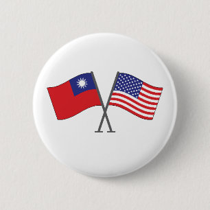 Taiwanese American Button