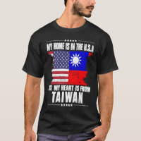 Taiwanese American Patriot Grown Proud Home Heart