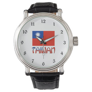 Taiwanese Flag and Taiwan Watch