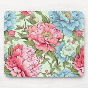 Taiwanese Peonies Mouse Mat