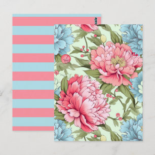 Taiwanese Peonies Postcard