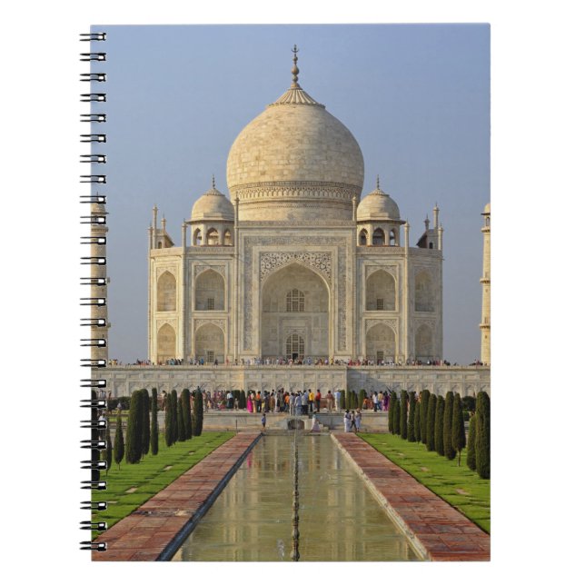 Taj Mahal, a mausoleum located in Agra, India, 2 Notebook (Front)