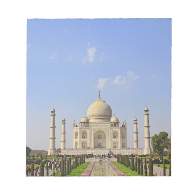 Taj Mahal, a mausoleum located in Agra, India, Notepad (Front)
