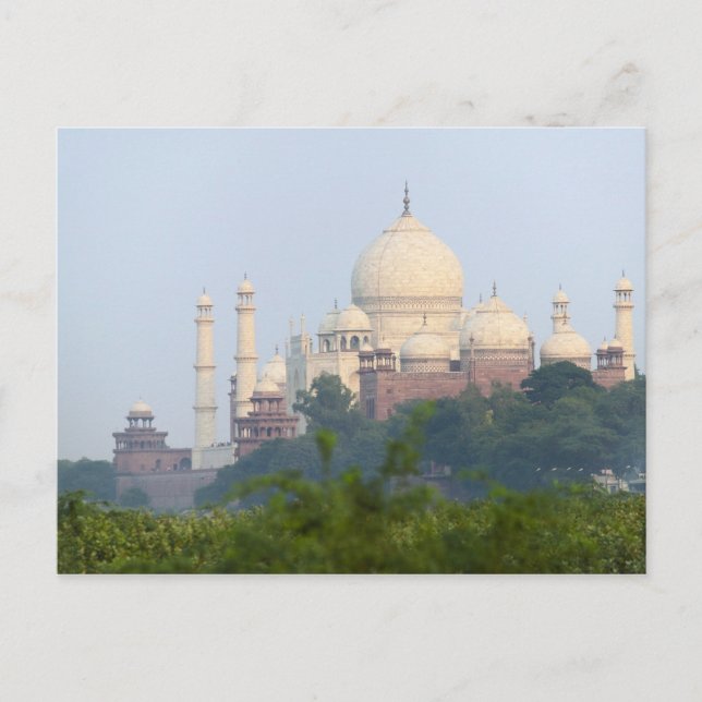 Taj Mahal, Agra, India Postcard (Front)