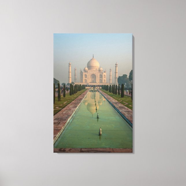 Taj Mahal, Agra, Uttar Pradesh, India Canvas Print (Front)