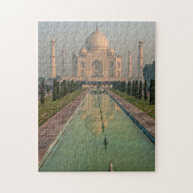 Taj Mahal, Agra, Uttar Pradesh, India Jigsaw Puzzle (Vertical)