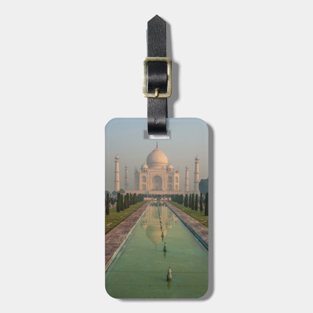 Taj Mahal, Agra, Uttar Pradesh, India Luggage Tag (Front Vertical)