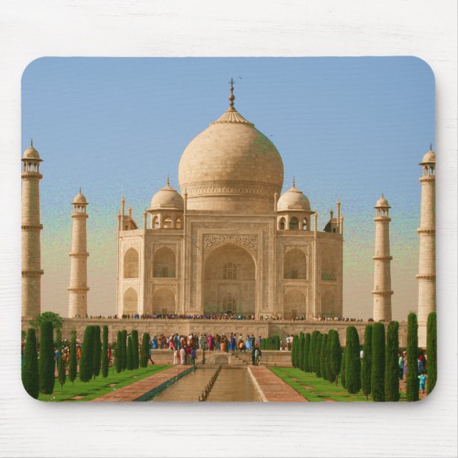 taj mahal bright mouse mat (Front)