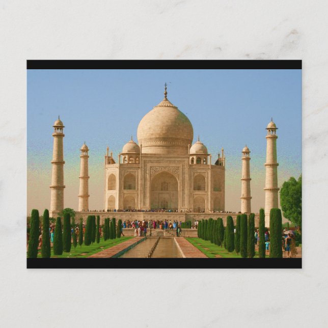 taj mahal bright vista postcard (Front)
